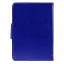 Universal Crazy Horse Texture Horizontal Flip Leather Case with Holder for 8 inch Tablet PC(Dark Blue)