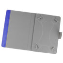 Universal Crazy Horse Texture Horizontal Flip Leather Case with Holder for 8 inch Tablet PC(Dark Blue)