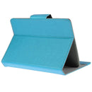 Universal Crazy Horse Texture Horizontal Flip Leather Case with Holder for 8 inch Tablet PC(Blue)