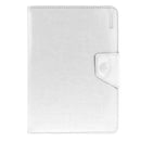 Universal Crazy Horse Texture Horizontal Flip Leather Case with Holder for 8 inch Tablet PC(White)