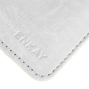 Universal Crazy Horse Texture Horizontal Flip Leather Case with Holder for 8 inch Tablet PC(White)