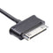 1m 30 Pin to USB Cable, For Galaxy Tab P1000 / P3100 / P5100 / P6200 / P6800 / P7100 / P7300 / P7500 / N5100 / N8000(Black)