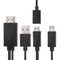 1.8m Multi Use Micro USB MHL to HDMI HDTV Adapter Cable, Support 1080P Full HD Output, For Galaxy S6 / S IV / i9500 / Galaxy Note III / N9000 / Galaxy SIII / i9300 / Galaxy Note II / N7100(Black)