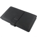 10 inch Universal Tablet PC Leather Tablet Case with USB Plastic Keyboard(Black)
