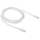 Mini DP DisplayPort Cable for Apple iMac MacBook Pro, Length: 2m(White)