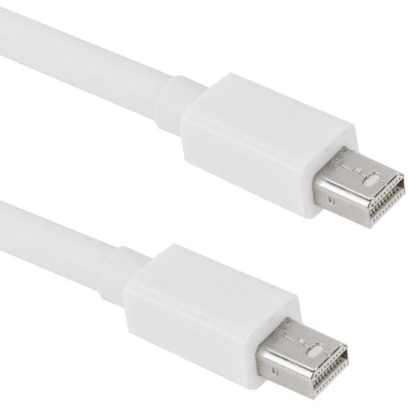 Mini DP DisplayPort Cable for Apple iMac MacBook Pro, Length: 2m(White)