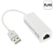 USB 2.0 Ethernet Adapter for Tablet PC / Android TV, Length: 20cm(White)