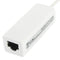 USB 2.0 Ethernet Adapter for Tablet PC / Android TV, Length: 20cm(White)
