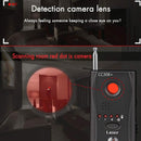 CC308+ Multi Wireless Camera Lens Detector Radio Wave Signal Detect Full-range RF GSM Device Finder(EU Plug)