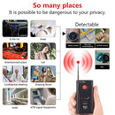 CC308+ Multi Wireless Camera Lens Detector Radio Wave Signal Detect Full-range RF GSM Device Finder(US Plug)