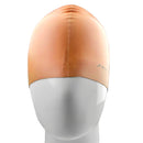 Pure Color Style Elastic Silicone Swimming Cap / Swimming Hat, SC310(Orange)