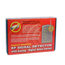 Superior Sensitivity RF Signal Detector / Digital Signals of Bluetooth / WLAN / Wi-Fi with Analog / Digital Select Switch (SH-055GRV)(Grey)