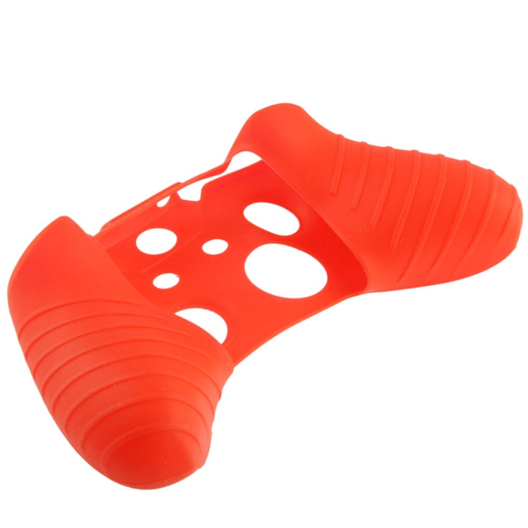 Flexible Silicone Protective Case for Xbox One(Red)