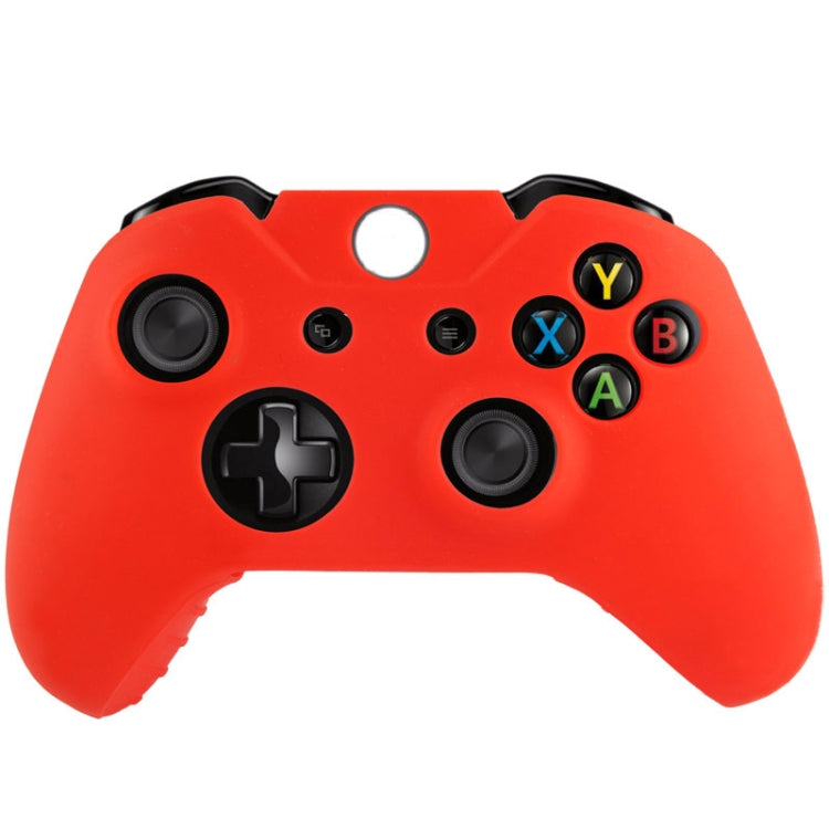 Flexible Silicone Protective Case for Xbox One(Red)