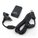 4800mAh Rechargeable Battery Pack & Chargeable Cable for XBOX 360(Black)