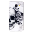 For Galaxy A5 (2016) / A510 Skull Pattern IMD Workmanship Soft TPU Protective Case