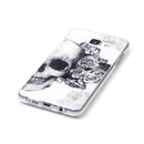 For Galaxy A5 (2016) / A510 Skull Pattern IMD Workmanship Soft TPU Protective Case