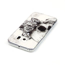 For Galaxy S6 Edge / G925 Skull Pattern IMD Workmanship Soft TPU Protective Case
