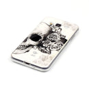 For Galaxy J3 (2016) / J310 Skull Pattern IMD Workmanship Soft TPU Protective Case