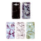 For Galaxy J5 / J500 Purple Marbling Pattern Soft TPU Protective Back Cover Case