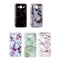 For Galaxy J3 (2016) / J310 White Marbling Pattern Soft TPU Protective Back Cover Case