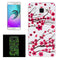For Galaxy A5 (2016) / A510 Noctilucent Plum Pattern IMD Workmanship Soft TPU Back Cover Case
