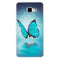 For Galaxy A5 (2016) / A510 Noctilucent Butterfly Pattern IMD Workmanship Soft TPU Back Cover Case