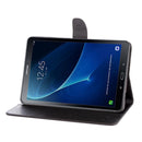 For Galaxy Tab A 10.1 (2016) / P580 Butterflies Love Flowers Embossing Horizontal Flip Leather Case with Holder & Card Slots & Wallet(Black)