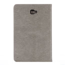 For Galaxy Tab A 10.1 (2016) / P580 Butterflies Love Flowers Embossing Horizontal Flip Leather Case with Holder & Card Slots & Wallet(Grey)