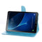 For Galaxy Tab A 10.1 (2016) / P580 Butterflies Love Flowers Embossing Horizontal Flip Leather Case with Holder & Card Slots & Wallet(Blue)