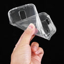 For Galaxy S5 / G900 0.75mm Double-sided Ultra-thin Transparent TPU Protective Case (Transparent)