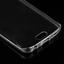 For Galaxy S6 Edge / G925 0.75mm Double-sided Ultra-thin Transparent TPU Protective Case (Transparent)