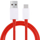 For OnePlus 7P / 7 / 3T /5T / 6 4.5A USB to USB-C / Type-C Charging Cable Android Mobile Phone Flash Charging Cable, Cable Length: 1m(Red)