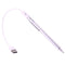 Universal Rechargeable Capacitive Touch Screen Stylus Pen with 2.3mm Superfine Metal Nib, For iPhone, iPad, Samsung, and Other Capacitive Touch Screen Smartphones or Tablet PC(Silver)
