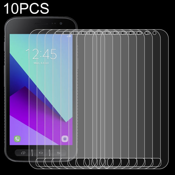10 PCS for Galaxy Xcover 4 / G390F / Xcover 4s 0.26mm 9H Surface Hardness Explosion-proof Non-full Screen Tempered Glass Screen Film