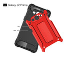For Galaxy J2 Prime / G532 Tough Armor TPU + PC Combination Case(Red)