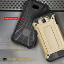 For Galaxy J7 Prime Tough Armor TPU + PC Combination Case (Gold)