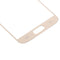For Galaxy S7 / G930 0.26mm 9H Surface Hardness Explosion-proof Silk-screen Tempered Glass Full Screen Film (Gold)