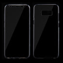 For Galaxy S8 0.75mm Double-sided Ultra-thin Transparent TPU Protective Case (Grey)