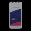 For Galaxy S8 0.75mm Double-sided Ultra-thin Transparent TPU Protective Case (Grey)