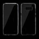 For Galaxy S8 + / G9550 0.75mm Double-sided Ultra-thin Transparent TPU Protective Case(Transparent)