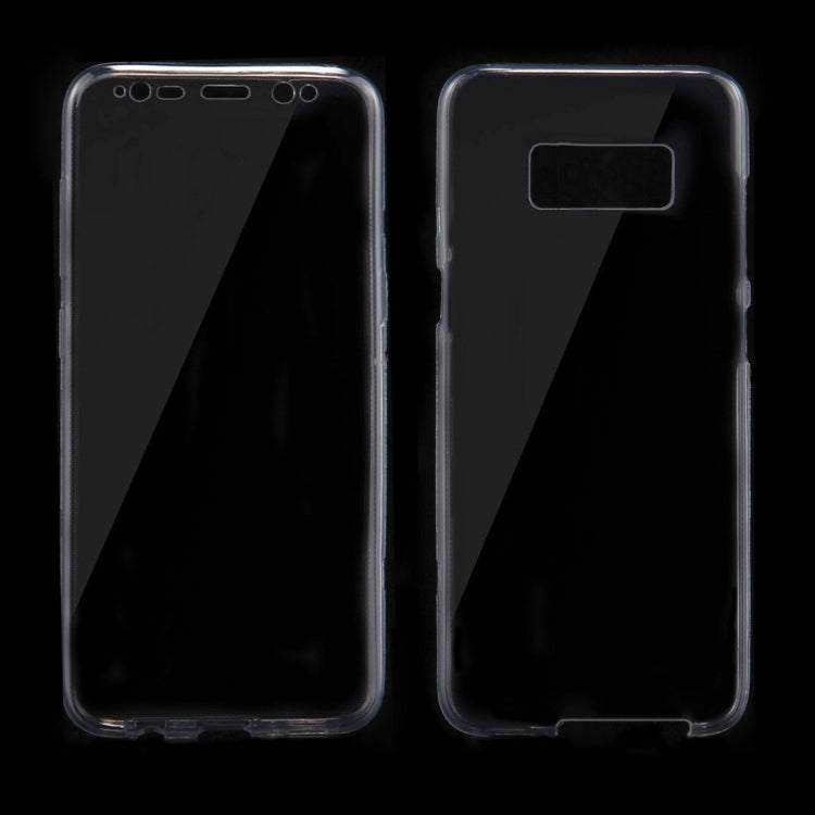 For Galaxy S8 + / G9550 0.75mm Double-sided Ultra-thin Transparent TPU Protective Case(Transparent)