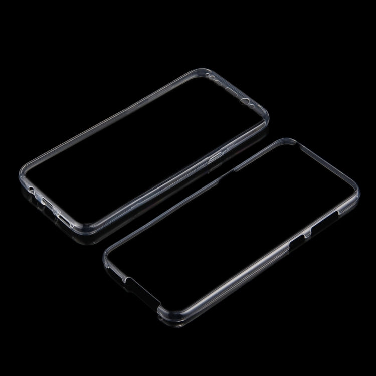For Galaxy S8 + / G9550 0.75mm Double-sided Ultra-thin Transparent TPU Protective Case(Transparent)