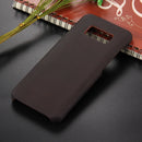 For Galaxy S8 + / G9550 Paste Skin + PC Thermal Sensor Discoloration Protective Back Cover Case(Orange)