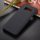 For Galaxy S8 + / G9550 Paste Skin + PC Thermal Sensor Discoloration Protective Back Cover Case(Blue)
