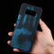 For Galaxy S8 + / G9550 Paste Skin + PC Thermal Sensor Discoloration Protective Back Cover Case(Blue)
