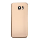 Original Battery Back Cover with Camera Lens Cover for Galaxy S7 Edge / G935 (Gold)
