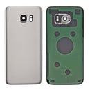 Original Battery Back Cover with Camera Lens Cover for Galaxy S7 Edge / G935 (Silver)