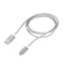 1.2m Weave Style 5V 2A Micro USB to USB 2.0 Magnetic Data / Charger Cable for Samsung Galaxy S7 & S7 Edge / LG G4 / Huawei P8 / Xiaomi Mi4 and other Smartphones (Silver)
