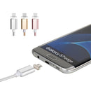 1.2m Weave Style 5V 2A Micro USB to USB 2.0 Magnetic Data / Charger Cable for Samsung Galaxy S7 & S7 Edge / LG G4 / Huawei P8 / Xiaomi Mi4 and other Smartphones (Silver)